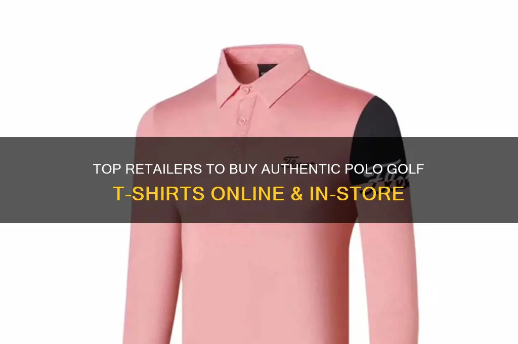 where to buy polo golf t shirts