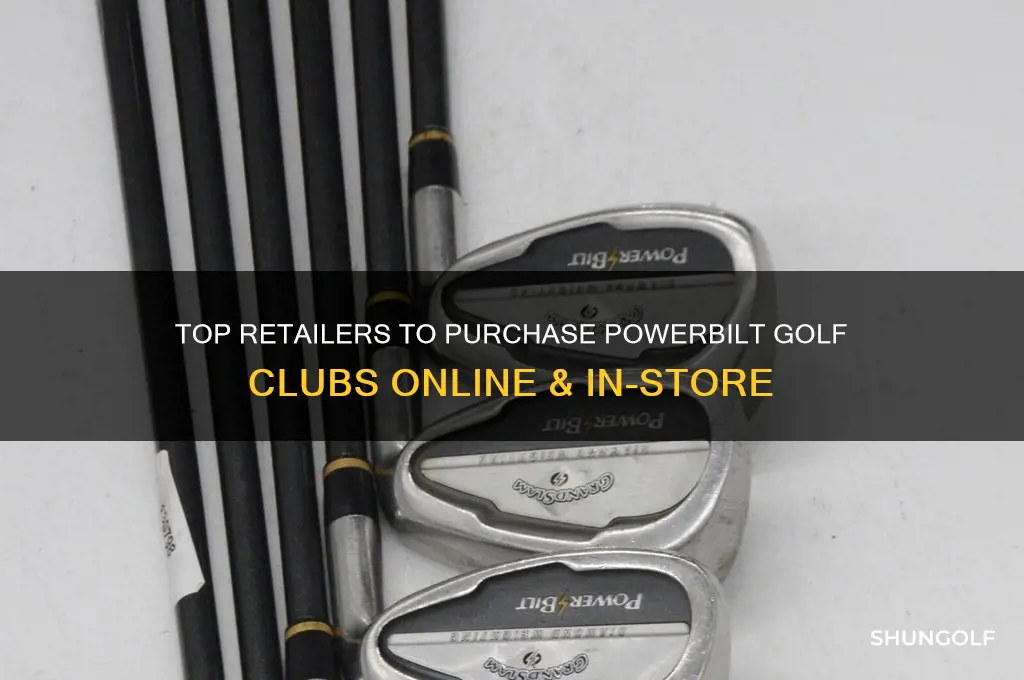 where to buy powerbilt golf clubs