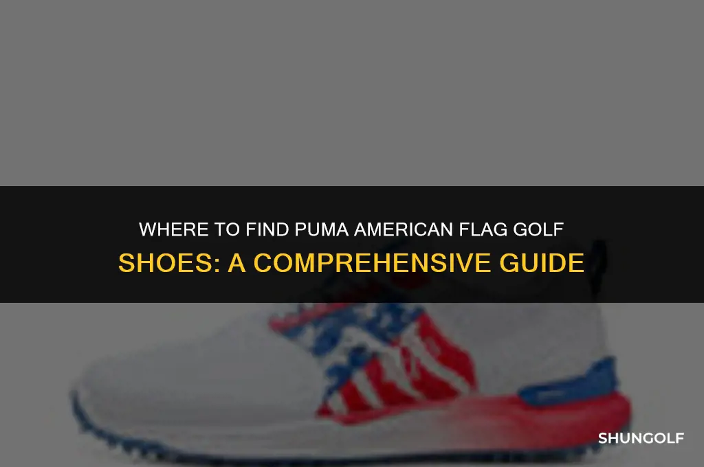 where to buy puma american flag golf shoes