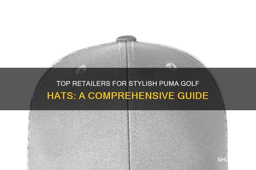where to buy puma golf hats