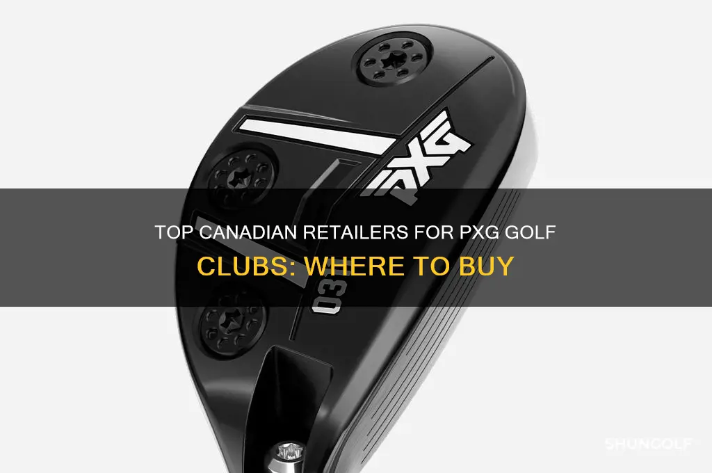 where to buy pxg golf clubs in canada