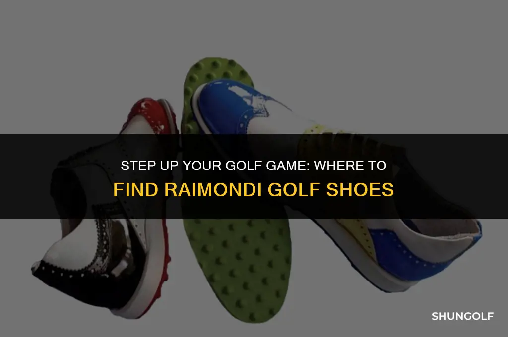where to buy raimondi golf shoes