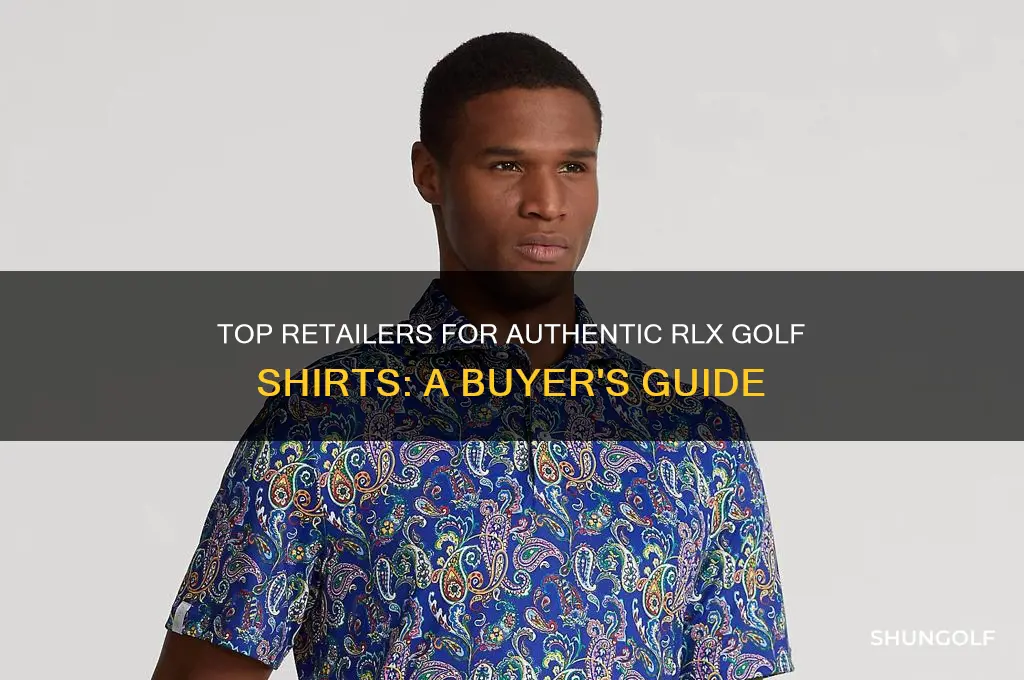 where to buy rlx golf shirts