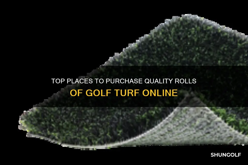 where to buy rolls of golf turf