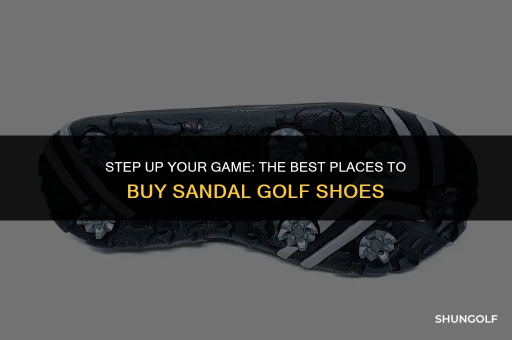 where to buy sandal golf shoes