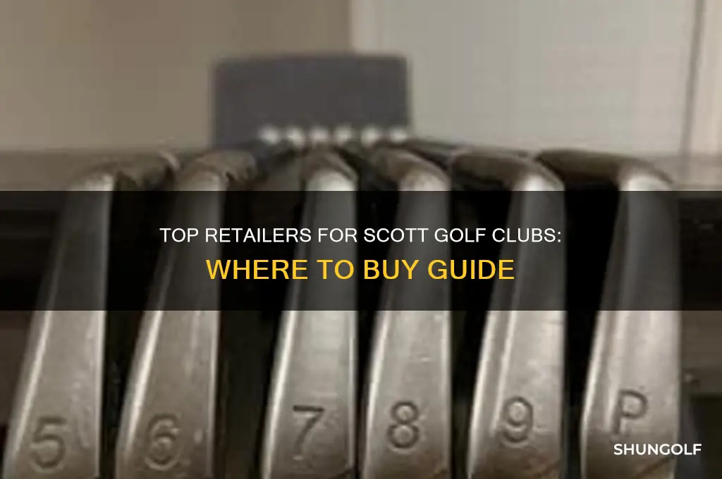 where to buy scott golf clubs