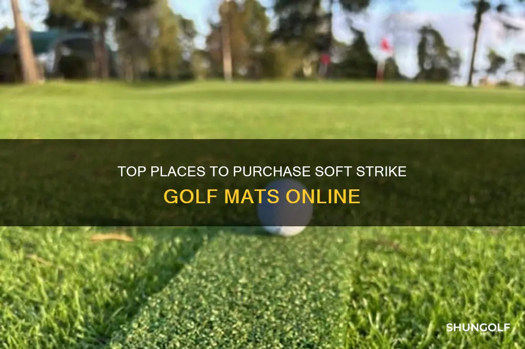 where to buy soft strike golf mat