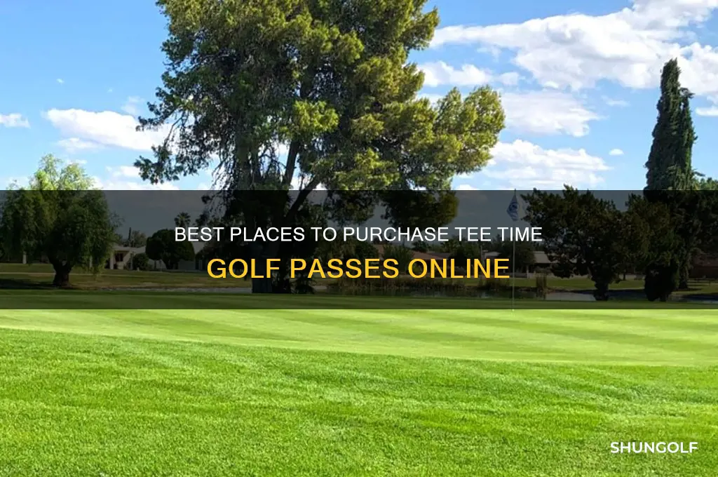 where to buy tee time golf pass