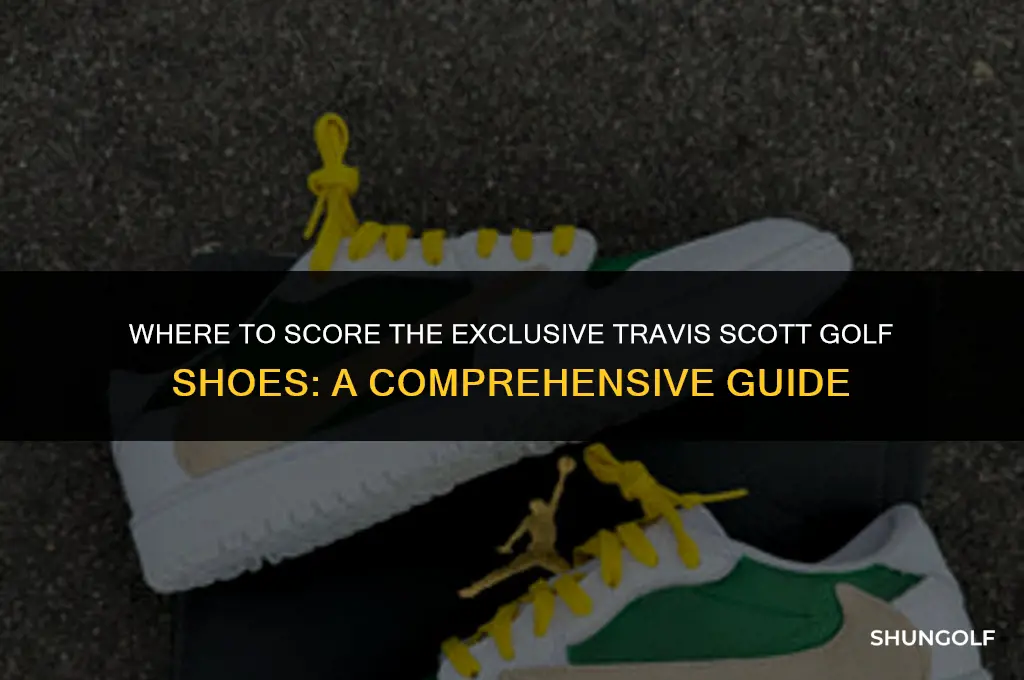 where to buy the travis scott golf shoes
