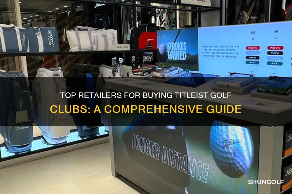 where to buy titleist golf clubs