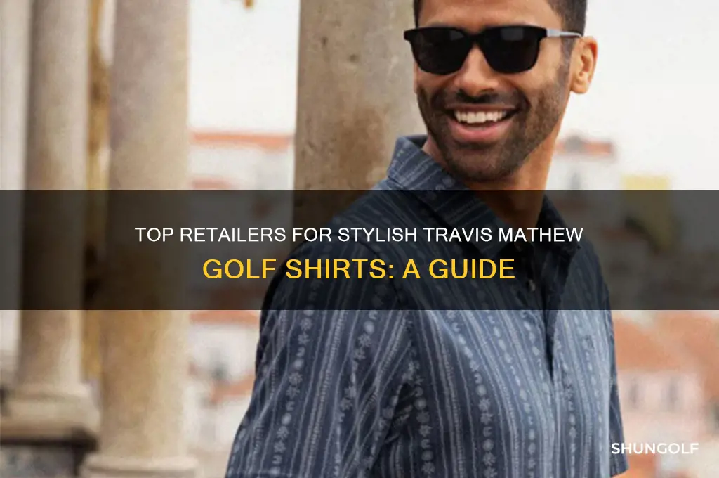where to buy travis mathew golf shirts