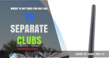 Best Places to Buy Golf Bag Tubes for Club Organization
