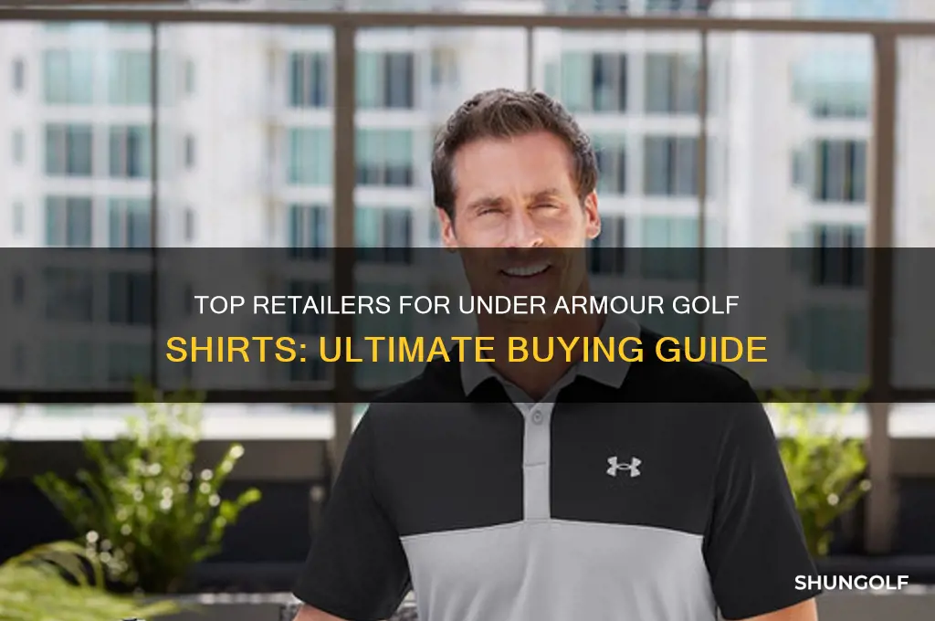 where to buy under armour golf shirts