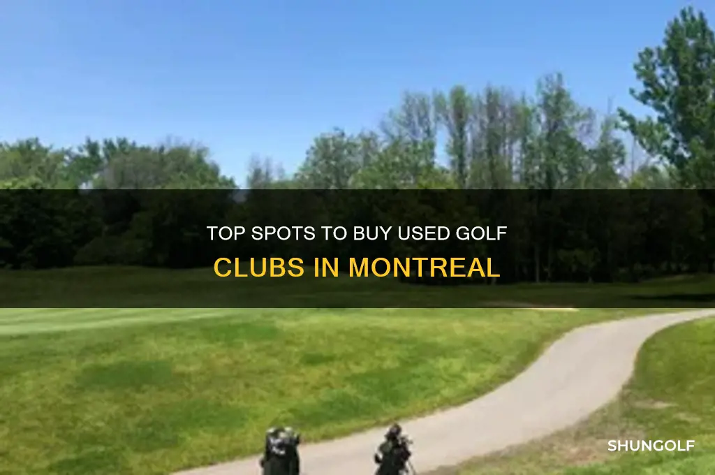 where to buy used golf clubs in montreal