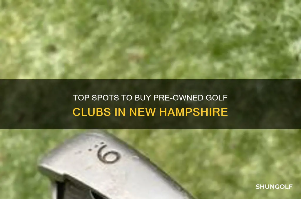 where to buy used golf clubs in nh