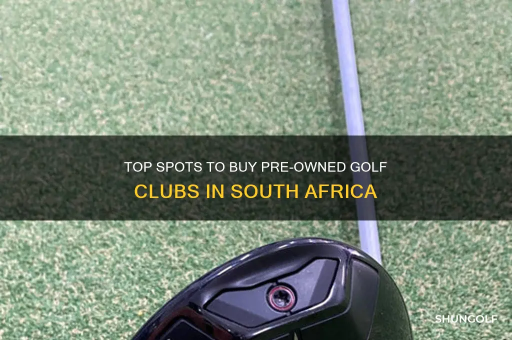 where to buy used golf clubs in south africa