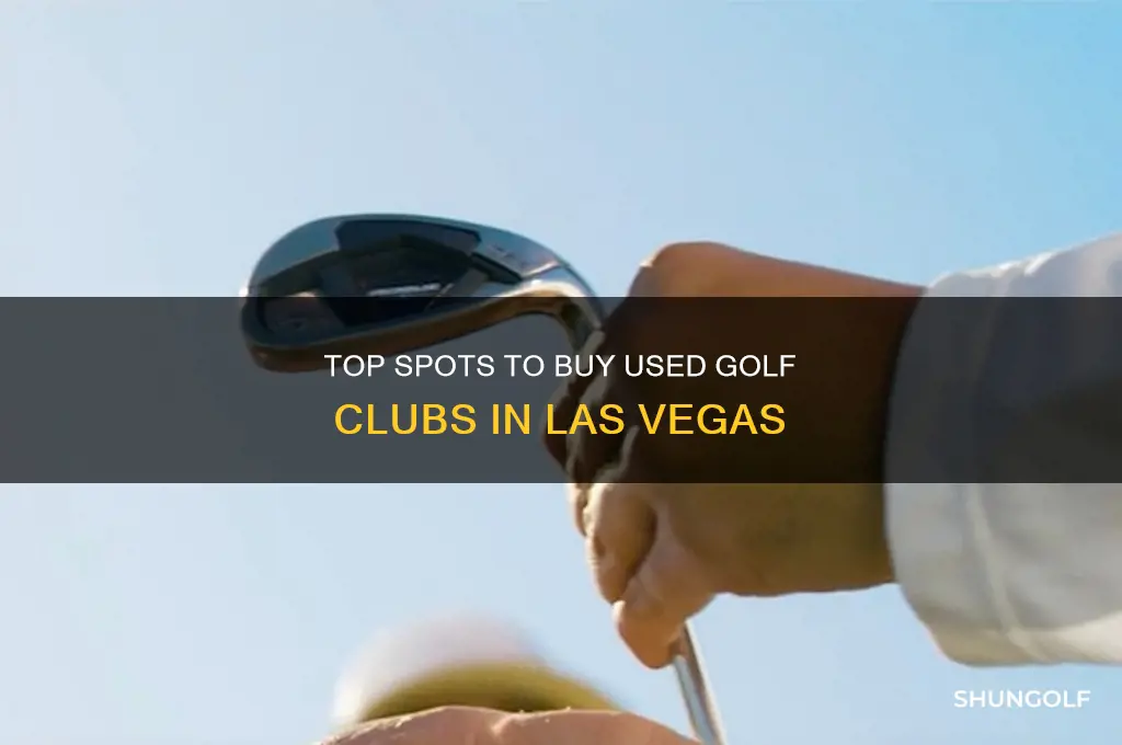 where to buy used golf clubs las vegas