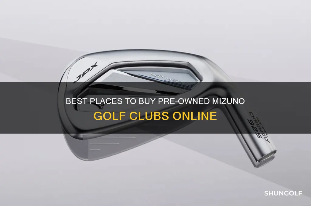 where to buy used mizuno golf clubs