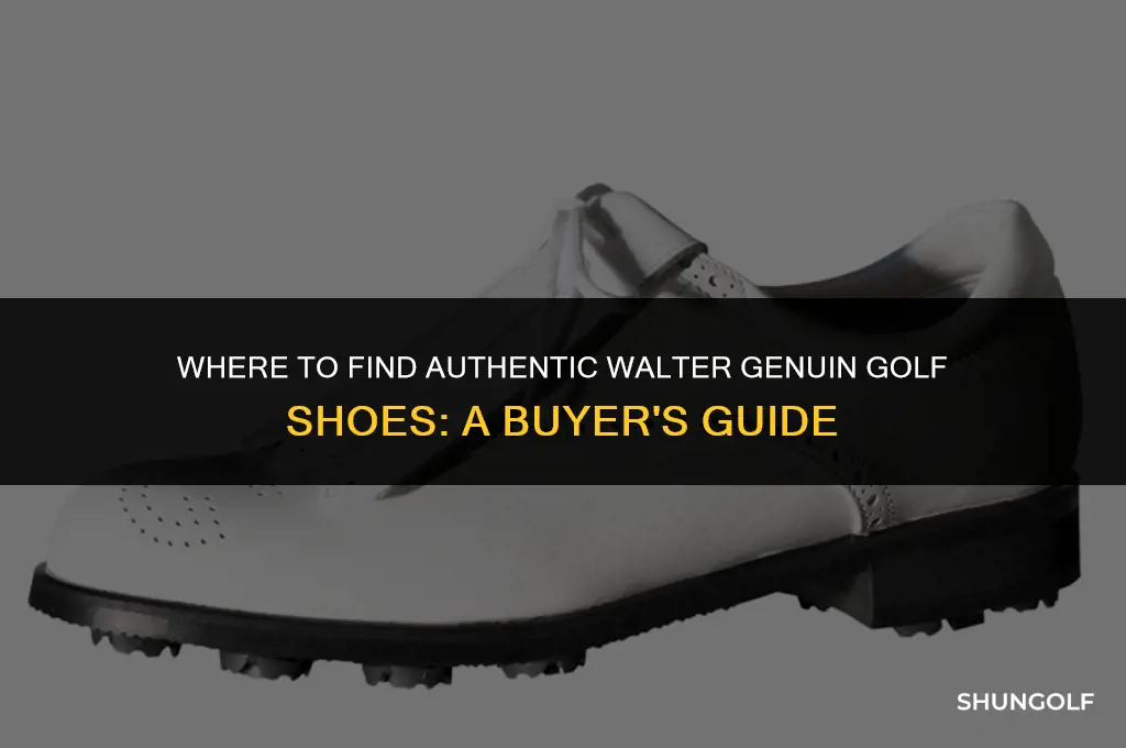 where to buy walter genuin golf shoes