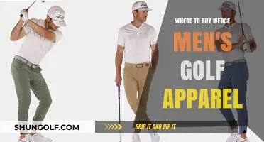 Top Retailers for Stylish Wedge Men's Golf Apparel Online