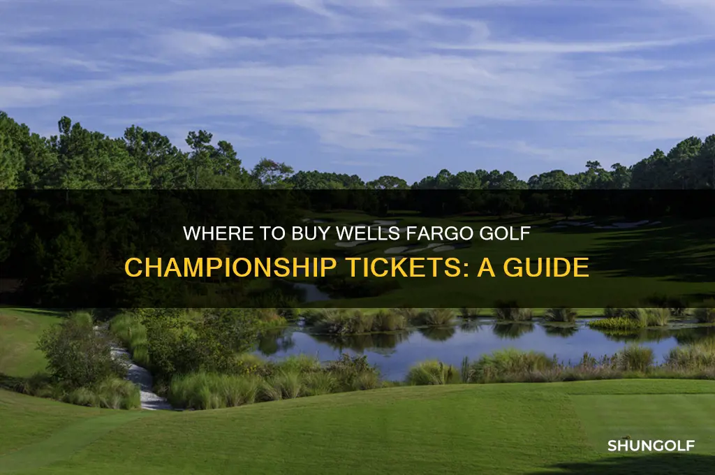 where to buy wells fargo golf tickets
