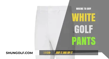 Top Retailers for Stylish White Golf Pants: A Comprehensive Guide