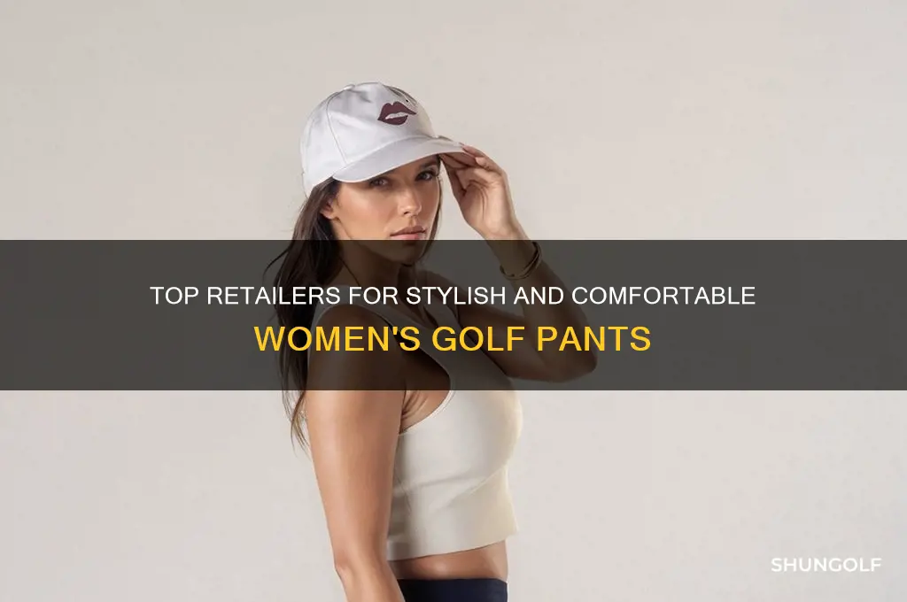 where to buy womens golf pants