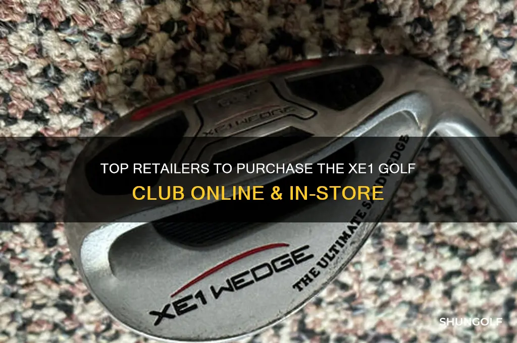where to buy xe1 golf club