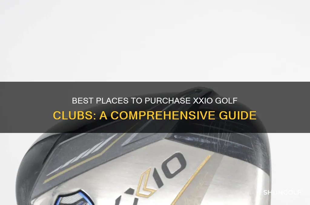 where to buy xxio golf clubs