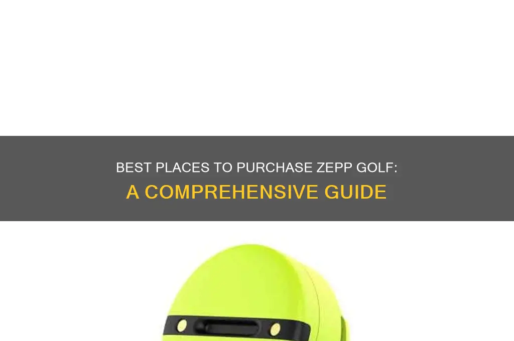 where to buy zepp golf