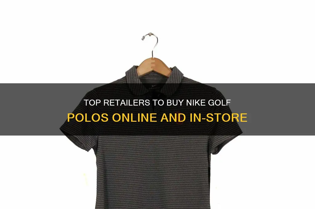 where to by nike golf polo