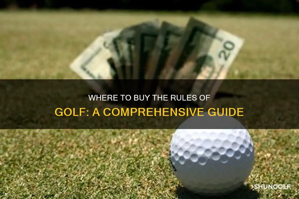 where to by the rules of golf