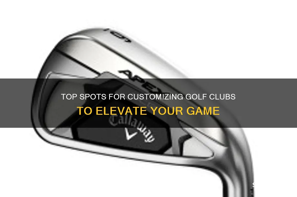where to customize golf clubs