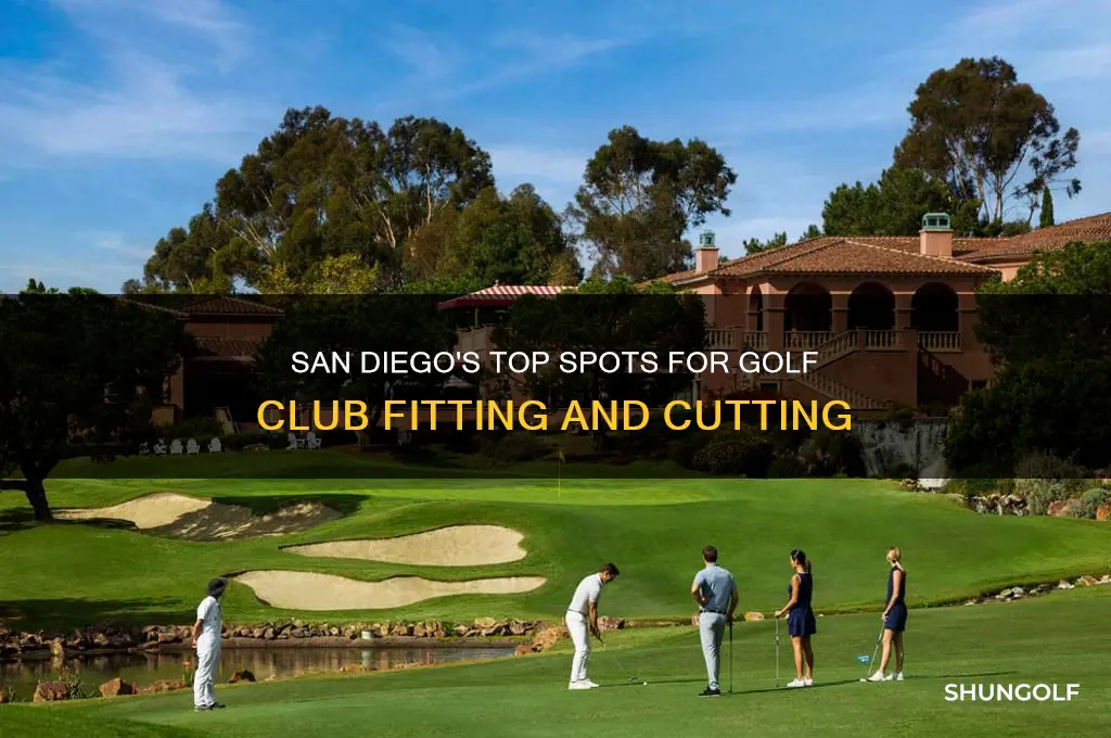 where to cut golf clubs in san diego