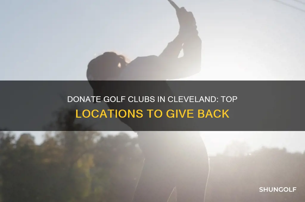 where to donate golf clubs cleveland
