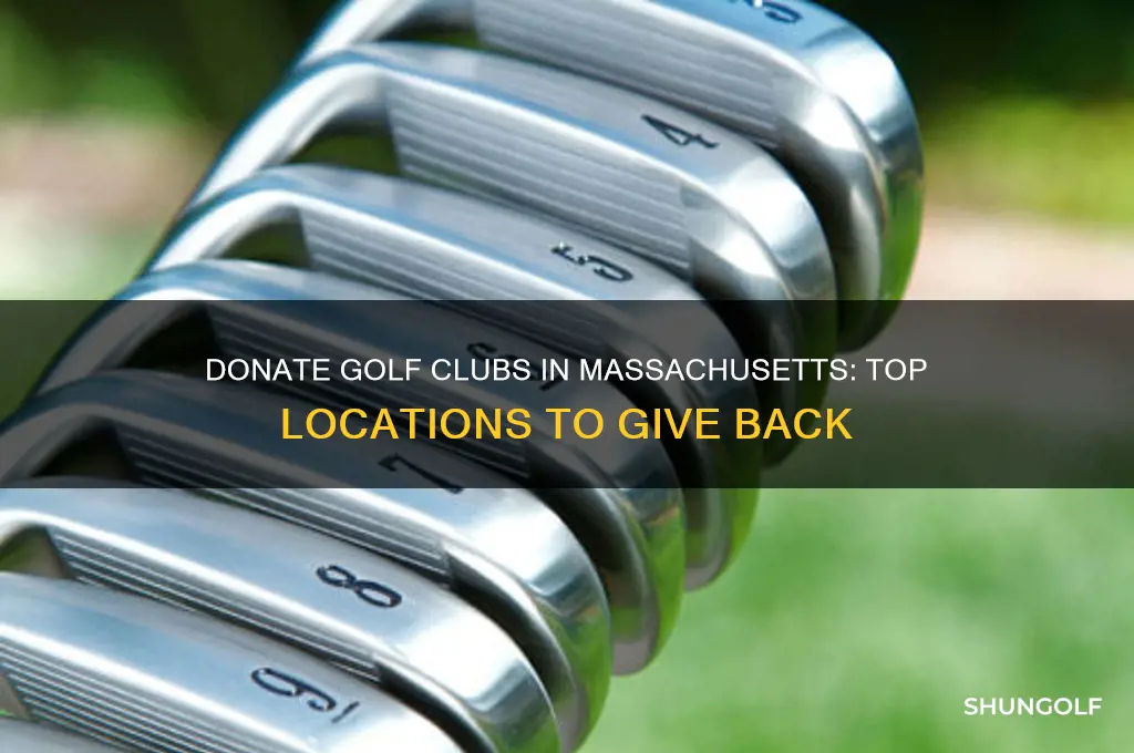 where to donate golf clubs in massachusetts