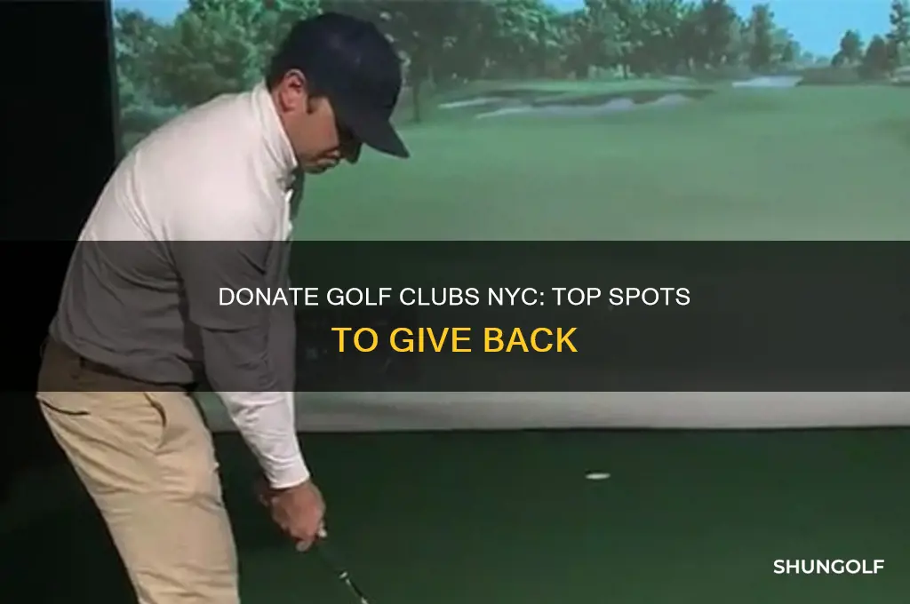 where to donate golf clubs in new york city