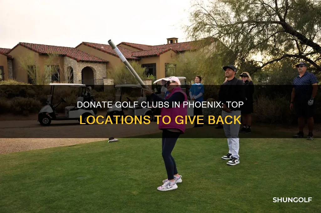 where to donate golf clubs in phoenix