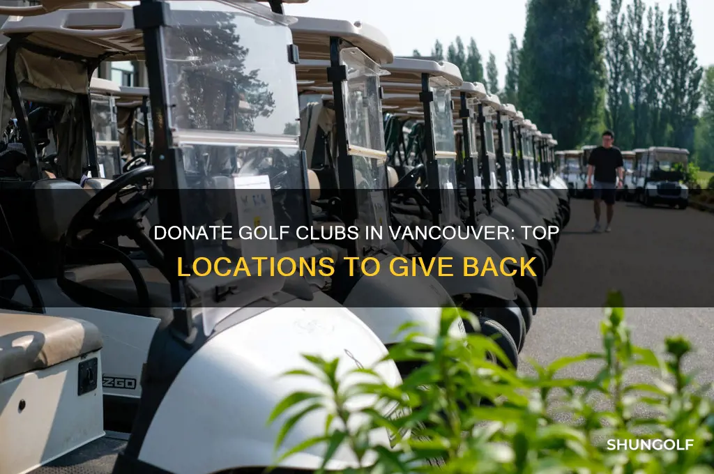 where to donate golf clubs vancouver