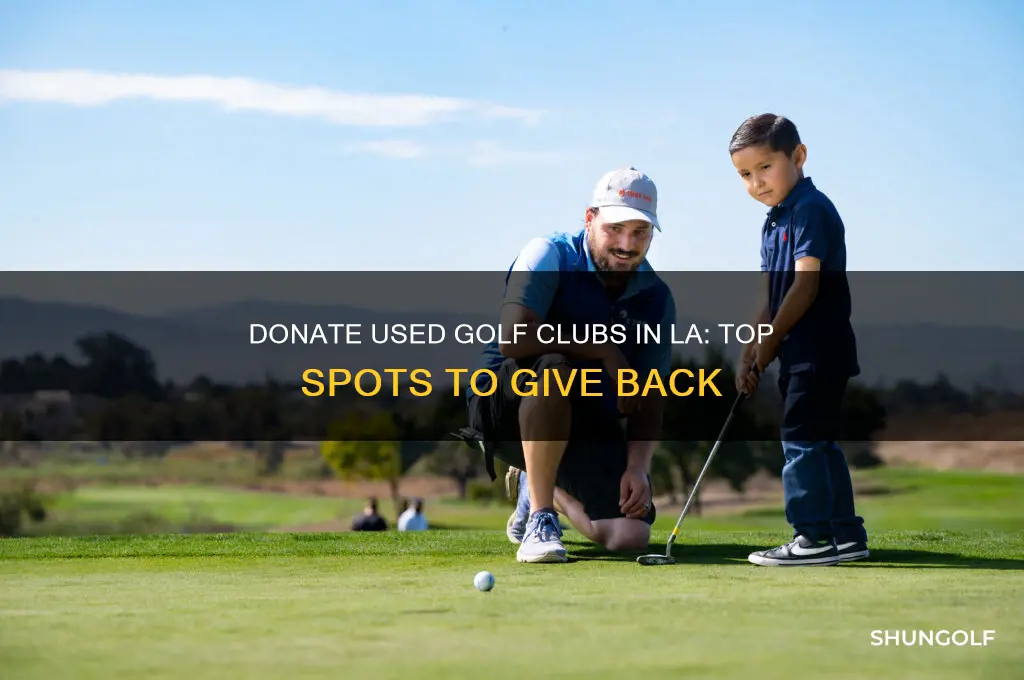 where to donate used golf clubs in los angeles