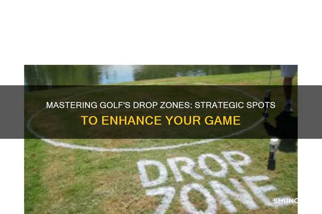 where to drop in golf