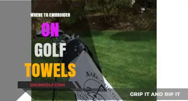 Creative Embroidering Spots: Enhancing Your Golf Towels with Style and Function