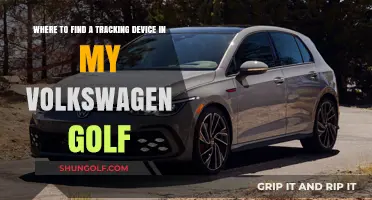 Locate Your Volkswagen Golf's Tracking Device: A Comprehensive Guide