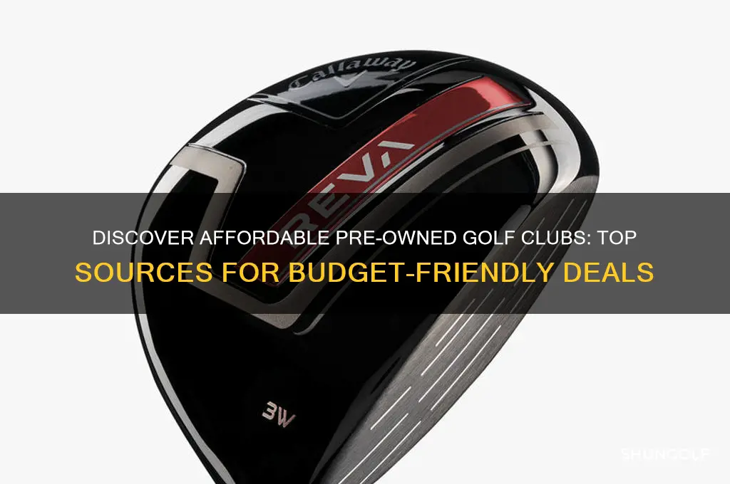 where to find cheap used golf clubs