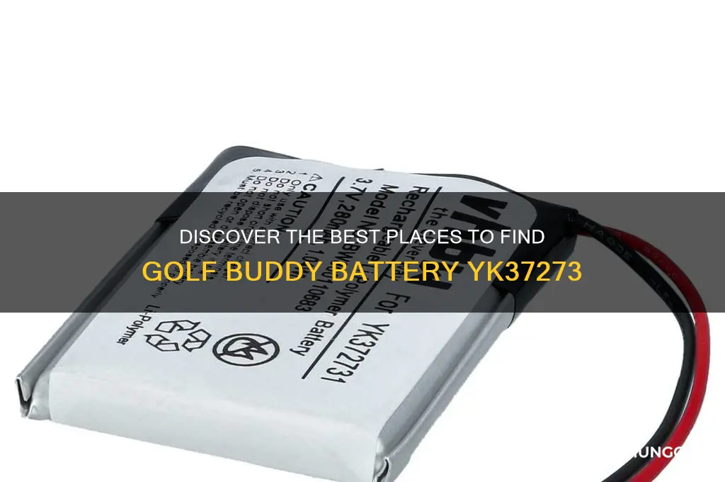 where to find golf buddy battery yk37273