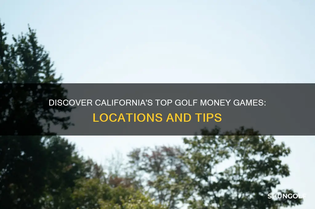 where to find golf money games california