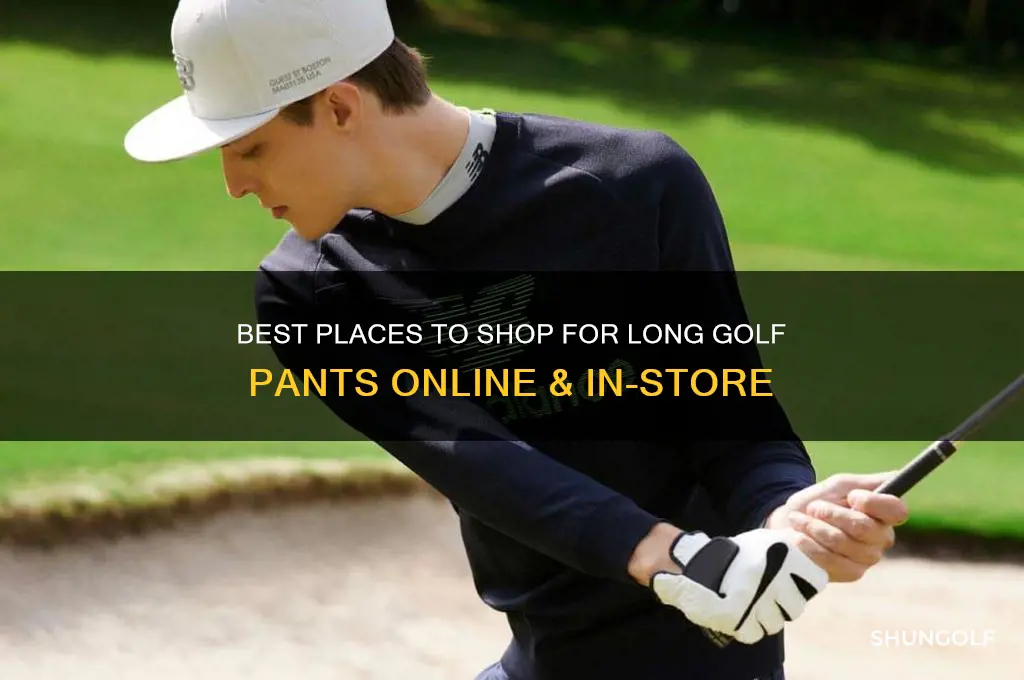 where to find long golf pants