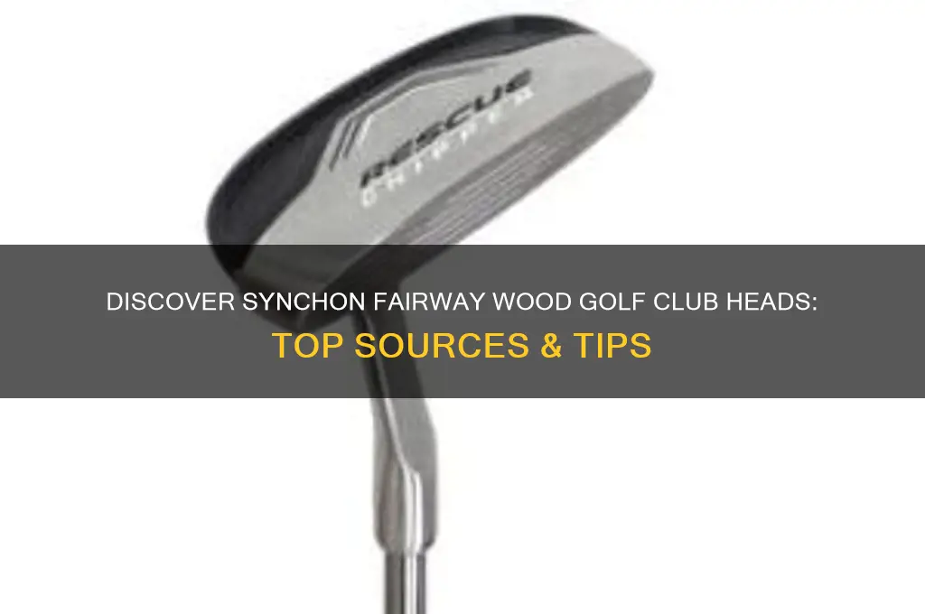 where to find synchon fairway wood golf club heads