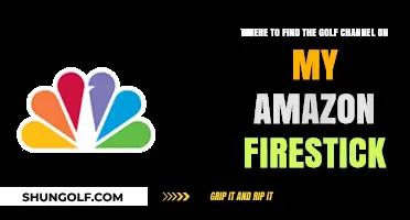Locate the Golf Channel on Your Amazon Firestick: A Simple Guide