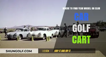 Locate Your Club Car Golf Cart's Year Model Easily: A Guide